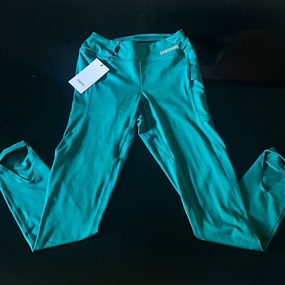 NWT GYMSHARK illumination leggings Esmerald S